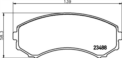 HELLA 8DB 355 009-461 Číslo výrobce: 23488. EAN: 4082300353778.