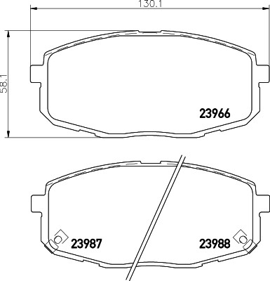 HELLA 8DB 355 010-611 Číslo výrobce: 23966. EAN: 4082300354928.