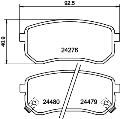 HELLA 8DB 355 006-581 Číslo výrobce: 24276. EAN: 4082300350890.