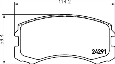 HELLA 8DB 355 013-071 Číslo výrobce: 24291. EAN: 4082300357387.