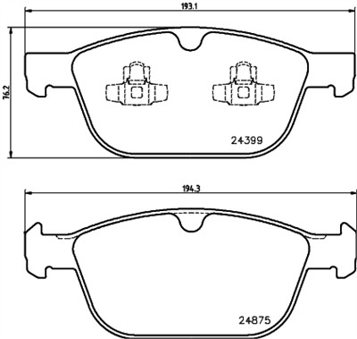 HELLA 8DB 355 014-541 Číslo výrobce: 24399. EAN: 4082300358858.