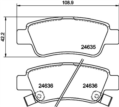 HELLA 8DB 355 013-591 Číslo výrobce: 24635. EAN: 4082300357905.