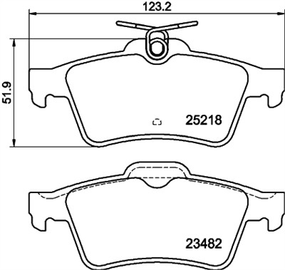 HELLA 8DB 355 015-741 Číslo výrobce: 23482. EAN: 4082300360059.