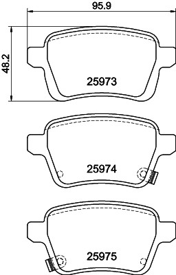 HELLA 8DB 355 021-441 Číslo výrobce: 25973. EAN: 4082300493092.