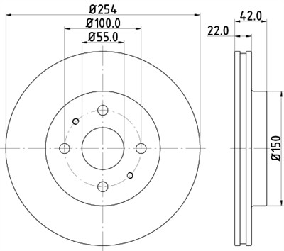HELLA 8DD 355 116-541 Číslo výrobce: 55045PRO. EAN: 4082300381207.