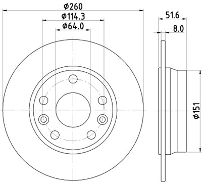 HELLA 8DD 355 134-781 Číslo výrobce: 56377PRO. EAN: 4082300738605.