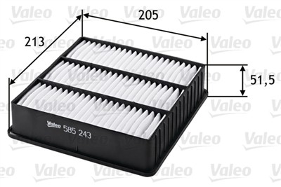 VALEO 585243 EAN: 3276425852433.