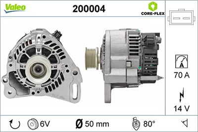 VALEO 200004 EAN: 3276422000042.