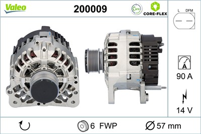 VALEO 200009 EAN: 3276422000097.