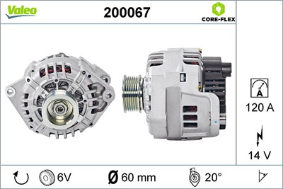 VALEO 200067 EAN: 3276422000677.