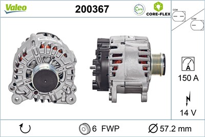 VALEO 200367 EAN: 3276422003678.