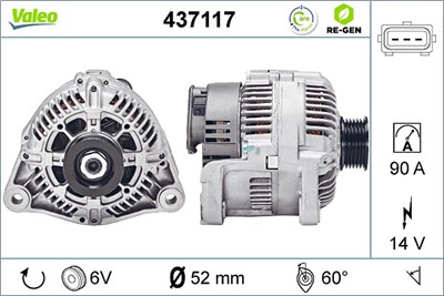 VALEO 437117 EAN: 3276424371171.