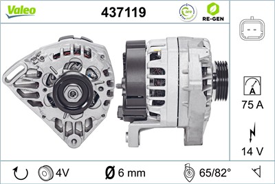 VALEO 437119 EAN: 3276424371195.