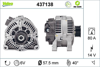 VALEO 437138 EAN: 3276424371386.