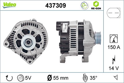 VALEO 437309 EAN: 3276424373090.