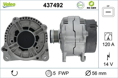 VALEO 437492 EAN: 3276424374929.