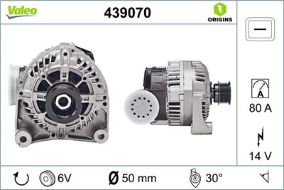 VALEO 439070 EAN: 3276424390707.