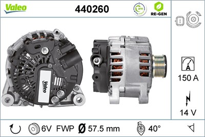 VALEO 440260 EAN: 3276424402608.