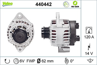 VALEO 440442 EAN: 3276424404428.