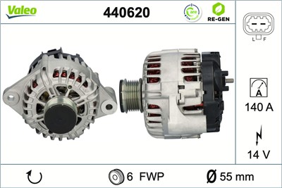 VALEO 440620 EAN: 3276424406200.