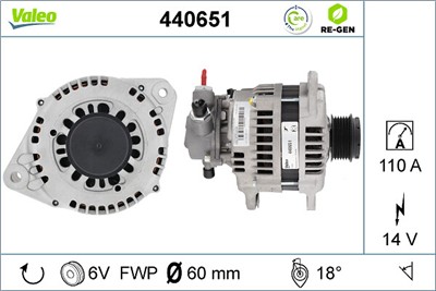 VALEO 440651 EAN: 3276424406514.