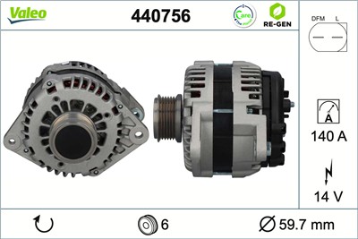 VALEO 440756 EAN: 3276424407566.