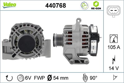 VALEO 440768 EAN: 3276424407689.