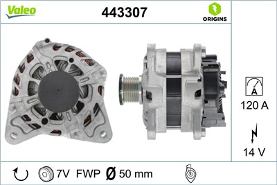 VALEO 443307 EAN: 3276424433077.