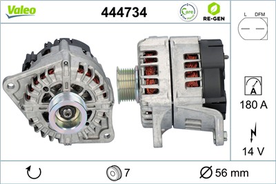 VALEO 444734 EAN: 3276424447340.