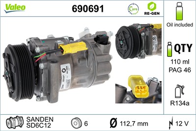 VALEO 690691 EAN: 3276426906913.