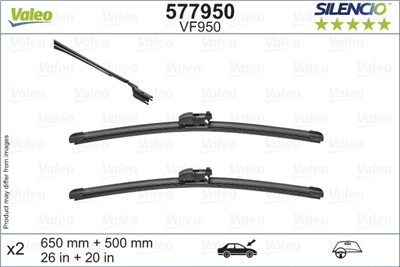 VALEO 577950 Číslo výrobce: VF950. EAN: 3276425779501.