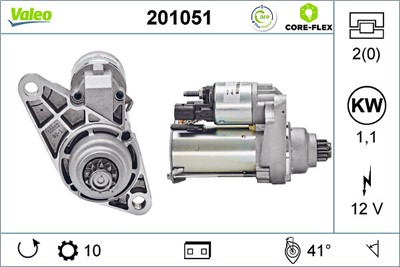 VALEO 201051 EAN: 3276422010515.