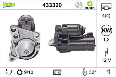 VALEO 433320 EAN: 3276424333209.