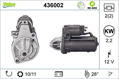 VALEO 436002 EAN: 3276424360021.