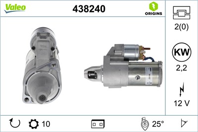 VALEO 438240 EAN: 3276424382405.