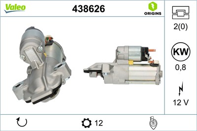 VALEO 438626 EAN: 3276424386267.