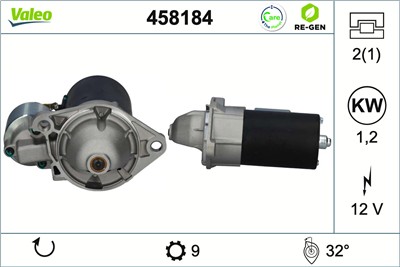 VALEO 458184 EAN: 3276424581846.