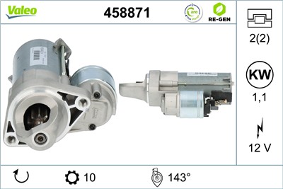 VALEO 458871 EAN: 3276424588715.