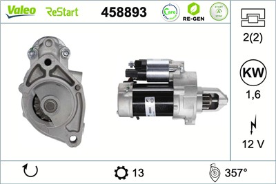 VALEO 458893 EAN: 3276424588937.