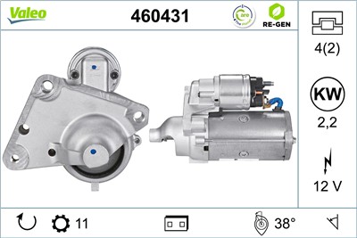 VALEO 460431 EAN: 3276424604316.