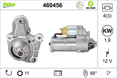 VALEO 460456 EAN: 3276424604569.
