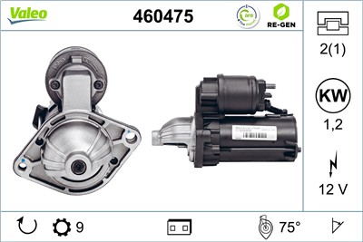 VALEO 460475 EAN: 3276424604750.