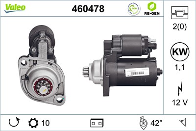 VALEO 460478 EAN: 3276424604781.