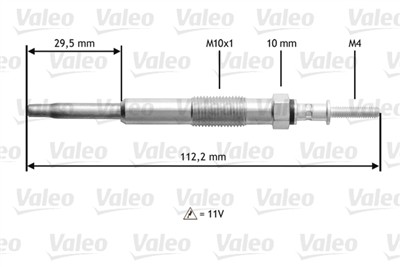 VALEO 345135 Číslo výrobce: D5CM135. EAN: 3276423451355.