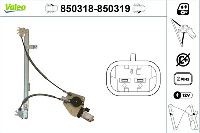 VALEO 850318 EAN: 3276428503189.