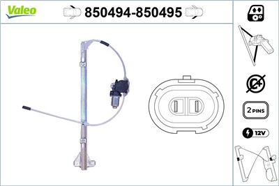 VALEO 850495 EAN: 3276428504957.