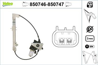 VALEO 850747 EAN: 3276428507477.