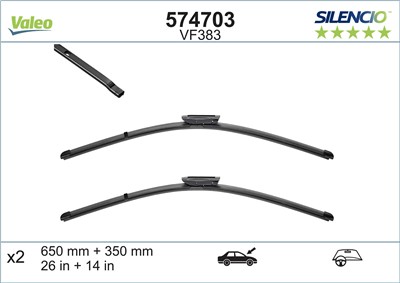 VALEO 574703 Číslo výrobce: VF383. EAN: 3276425747036.