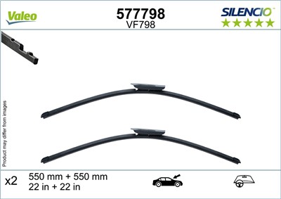 VALEO 577798 Číslo výrobce: VF798. EAN: 3276425777989.