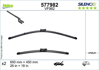 VALEO 577982 Číslo výrobce: VF982. EAN: 3276425779822.